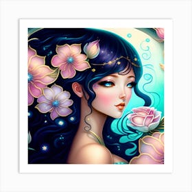 Mermaid 1 Art Print