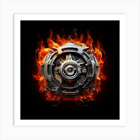 Drive Combustion Power Motor Metal Teamwork Performance Fast Business Metallic Engine Ign (2) Art Print