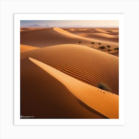 Sahara Desert 128 Art Print