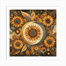 Sunflowers Art Print