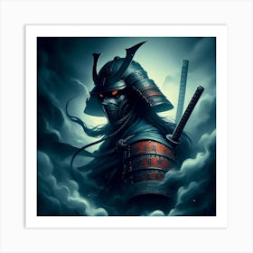 Samurai 9 Art Print
