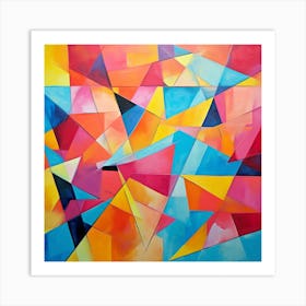 Juangisme Mindless Journey Abstract Art #12 Art Print