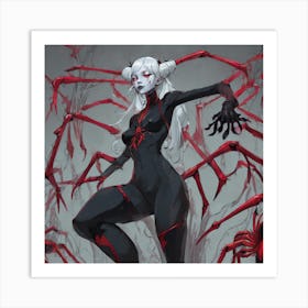 Spider Woman Art Print