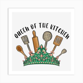 Queen Of The Kitchen Art Print