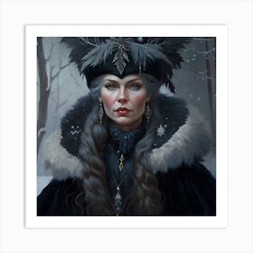 Queen Of The Forest 1 Art Print