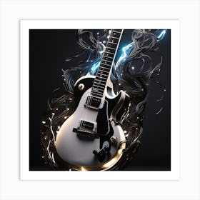 Electric Guitar Art Print