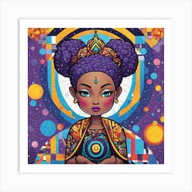 Afro-Futurism Art Print