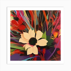 Autumn Floral Bouquet Art Print