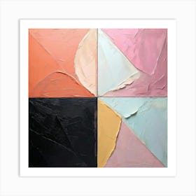 Abstract Squares Art Print