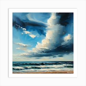 Cloudy Sky 1 Art Print