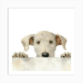 Irish Wolfhound 1 Art Print