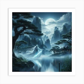 Chinese Ghost Art Print