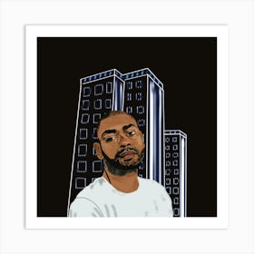 Kano rapper Art Print