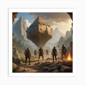 Ashes Of Legends Art Print