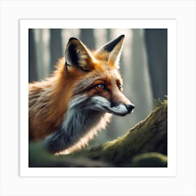 Red Fox 3 Art Print