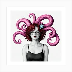 Octopus 10 Art Print