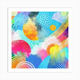 Abstract Painting 81 Art Print