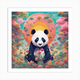 Panda Bear 7 Art Print