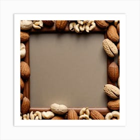 Frame Of Nuts 8 Art Print