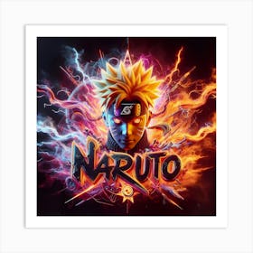 Naruto Uzumaki Art Art Print