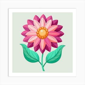 Pink Flower Art Print