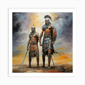 Sparta Warriors Art Print