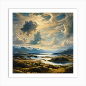 Scottish Landscape Art Print