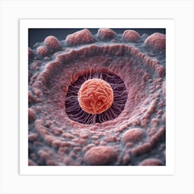 Cell Structure 2 Art Print