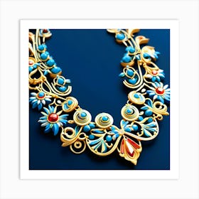 Necklace Art Print