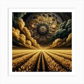 Field Of Gold Art Print