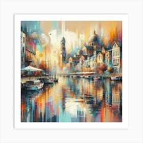 Venice City Art Print