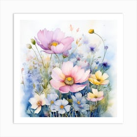 Wildflowers Art Print