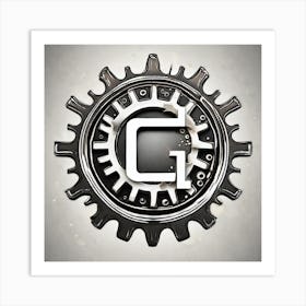 Logo For G Art Print