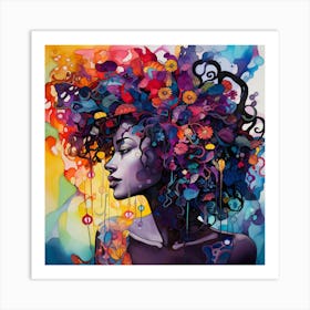 Afrofuturism 55 Art Print