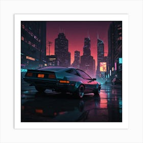 Back To The Future 6 Art Print