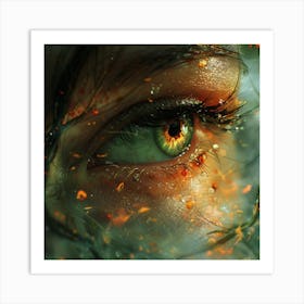 Eye Of The Forest Art Print