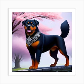 Rottweiler Art Print