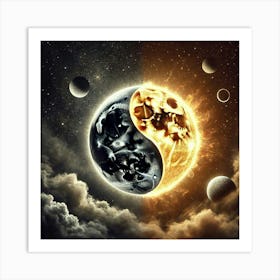 Yin Yang 92 Art Print