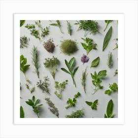 Herbs As A Background Haze Ultra Detailed Film Photography Light Leaks Larry Bud Melman Trendi (7) Art Print