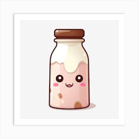 Milk Bottle 1 Art Print