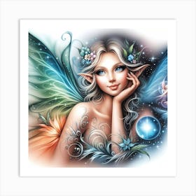 Fairy Angel 1 Art Print