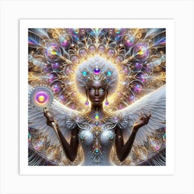 Angel Of Light 6 Art Print