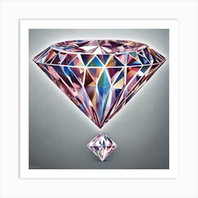 Diamond 2 Art Print