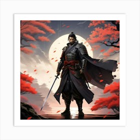 Japanese Samurai 1 Art Print