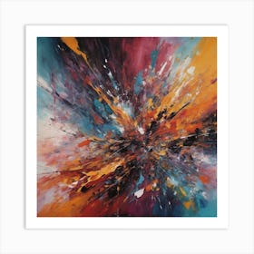 Explosion Art Print