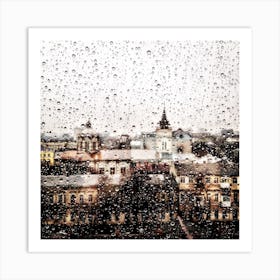 Rainy Day Odessa Ukraine Art Print