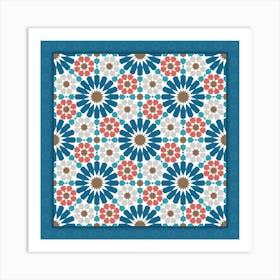 Moroccan Pattern Vector Art Print