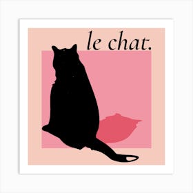 Le Chat 1 Art Print