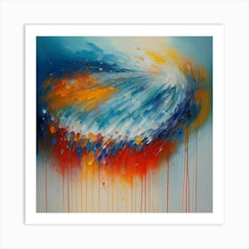 Abstract Painting 12 Art Print