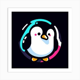 Cute Penguin 7 Art Print